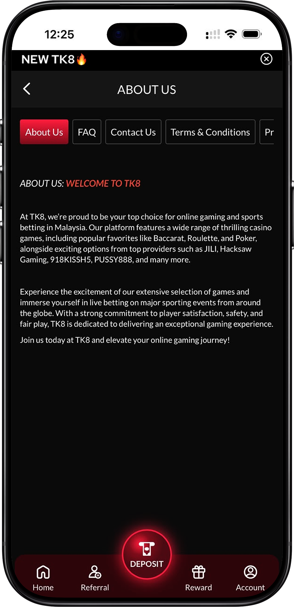 Welcome to TK8