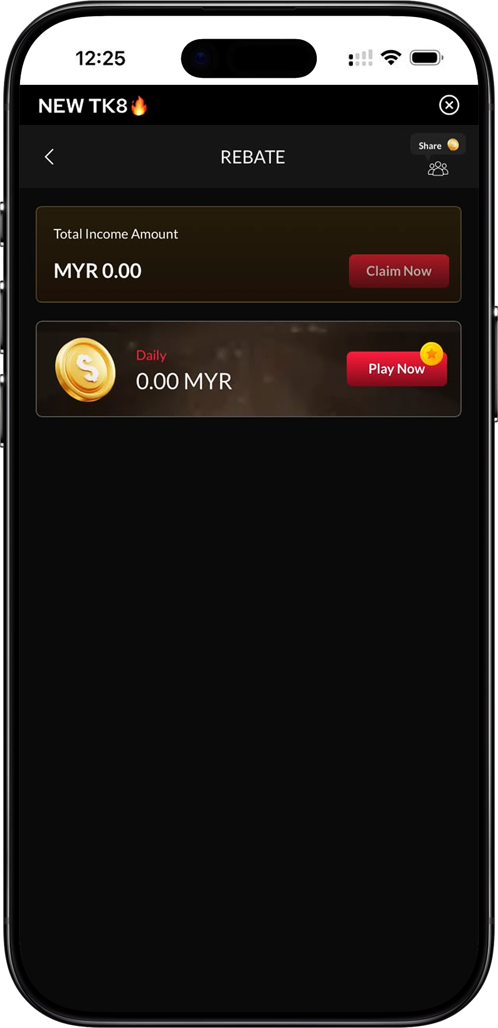 How TK8 Rebate Works